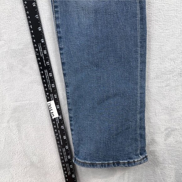 Lee Straight Leg Jeans Mens Size 32X32 Extreme Motion Slim Fit 102018456 Blue - Picture 9 of 12